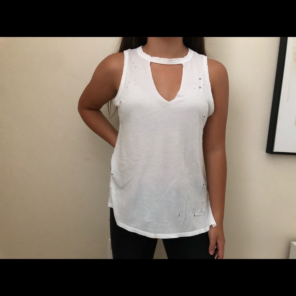 white shirt